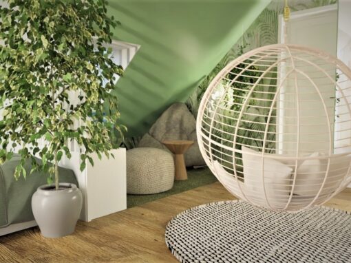 Projekt pokoju nastolatki – Łazy