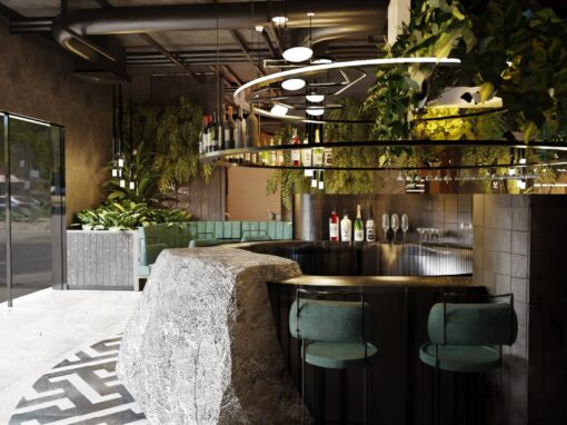 Projekt wnętrza restauracji – Wilno