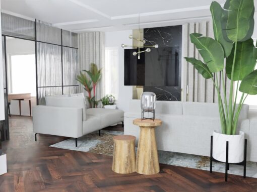 Wnętrze domu jednorodzinnego 220 m2 – Chechło