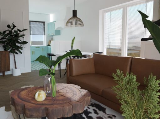 Wnętrze domu jednorodzinnego – Zawiercie-Kromołów