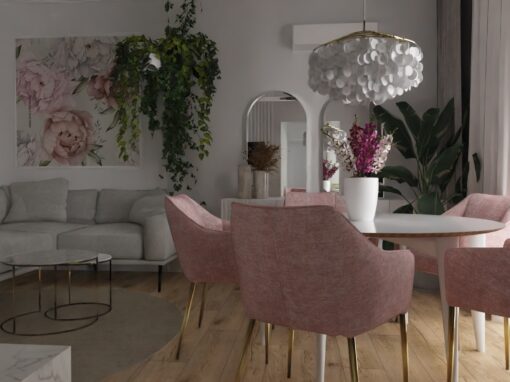 Wnętrze kamienicy 100 m2 – Będzin