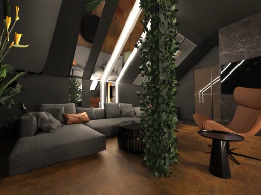 Projekt domu jednorodzinnego 120m2 w Zawierciu